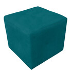 Kit 2 Puff Retangular Elo Para Sala E Quarto Suede - Jylcrom