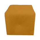 Kit 2 Puff Retangular Elo Para Sala E Quarto Suede - Jylcrom