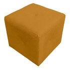 Kit 2 Puff Retangular Elo Para Sala E Quarto Suede - Jylcrom