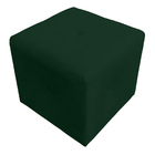 Kit 2 Puff Retangular Elo Para Sala E Quarto Suede Verde- Jyl