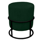 Kit 2 Puff Royale Para Sala E Quarto Suede - Jylcrom - Verde