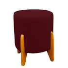 Kit 2 Puff Thor Luxo Para Sala E Quarto Suede - Jylcrom - Bor