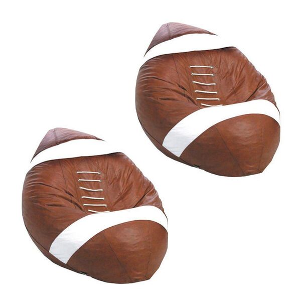 Kit 2 Puffs Big Ball Pop Futebol Americano Caramelo L31 - Sta