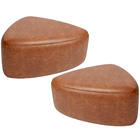 Kit 2 Puffs Decorativo Orgânico Para Sala De Estar Living Tri