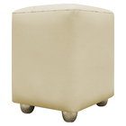 Kit 2 Puffs Decorativo Quadrado Para Sala Quarto Penteadeira