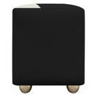 Kit 2 Puffs Decorativo Quadrado Para Sala Quarto Penteadeira