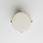 Kit 2 Puffs Decorativos Eloah Redondo Assento Extra Para Sala