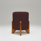 Kit 2 Puffs Decorativos Eloah Redondo Assento Extra Para Sala