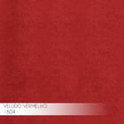 Kit 2 Puffs Decorativos Redondo Sakura Base Metal Preto Velud