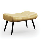 Kit 2 Puffs Decorativos Sala De Estar Pés Palito Letty Facto