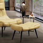 Kit 2 Puffs Decorativos Sala De Estar Pés Palito Letty Facto