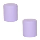 Kit 2 Puffs Round Nobre Lilás L31 - Stay Puff