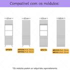 Kit 2 Puxadores 60,3cm Para Armário Cozinha Paneleiro 62cm Ve