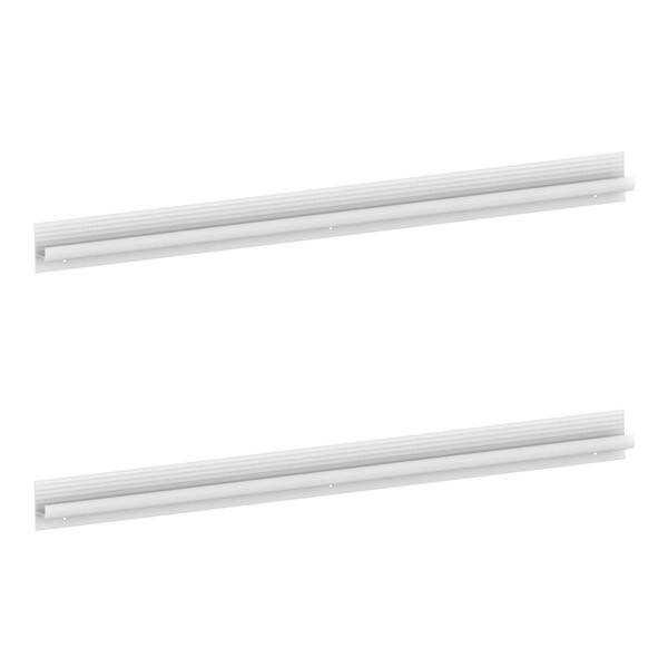 Kit 2 Puxadores 60,3cm Para Armário Cozinha Paneleiro 62cm Ve