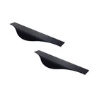 Kit 2 Puxadores Hera Cabecasa Madeiraoriginals Preto