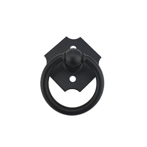 Kit 2 Puxadores Rustico Preto Puxador Argola Puxador Colonial