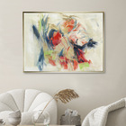 Kit 2 Quadros Abstratos - Conjunto Wynwood 90x120