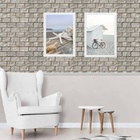 Kit 2 Quadros Coleção Praia - Estrela Mar E Bicicleta 24x18cm