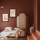 Kit 2 Quadros Contemporâneos Matisse Terracota 45x34cm - Com