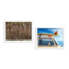 Kit 2 Quadros Decorativo Chill Vibe