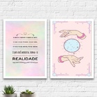 Kit 2 Quadros Decorativos Lei Da Mente 24x18cm - Com Vidro Mo