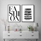 Kit 2 Quadros Decorativos Livros Fashion 24x18cm Moldura:made