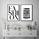 Kit 2 Quadros Decorativos Livros Fashion 33x24cm - Com Vidro