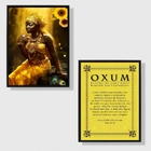 Kit 2 Quadros Decorativos Oxum 33x24cm - Com Vidro Moldura:ma