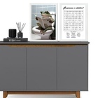 Kit 2 Quadros Divertidos Banheiro - Perereca 33x24cm Moldura