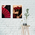 Kit 2 Quadros Entidade Maria Padilha Das Almas 24x18cm - Com