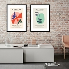 Kit 2 Quadros Grandes Art Matisse - 60x48cm Moldura:madeira B