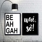 Kit 2 Quadros Mineiro De Belo Horizonte - Bh 33x24cm - Com Vi