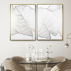 Kit 2 Quadros Minimalista - Conjunto El Dorado 50x70