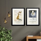 Kit 2 Quadros Obras Salvador Dalí - Mulheres 24x18cm - Com Vi