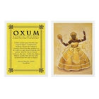 Kit 2 Quadros Oração Oxum 33x24cm Moldura:madeira Preta