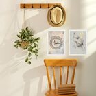 Kit 2 Quadros Oração Pai Nosso - Jesus Mármore 45x34cm Moldur