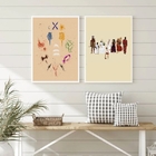 Kit 2 Quadros Orixás Umbanda E Candomblé 45x34cm - Com Vidro