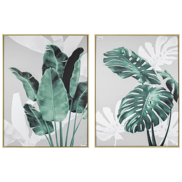 Kit 2 Quadros Para Sala - Conjunto Tropicana 85x113