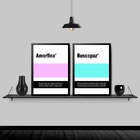 Kit 2 Quadros Remédios Amorfina E Buscopaz 45x34cm - Com Vidr