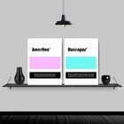 Kit 2 Quadros Remédios Amorfina E Buscopaz 45x34cm Moldura:ma