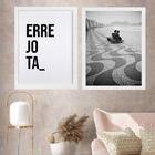 Kit 2 Quadros Rio De Janeiro - Errejota Casal 45x34cm Moldura