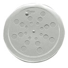 Kit 2 Ralo Grelha Inox Para Banheiro Redondo 10x10 Com Fecho