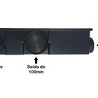 Kit 2 Ralos Linear 14x50cm Anti Insetos Com Grelha Inox Polid