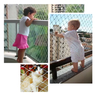 Kit 2 Redes De Proteção Poliamida 1x1,20 Malha 7x7 Branca