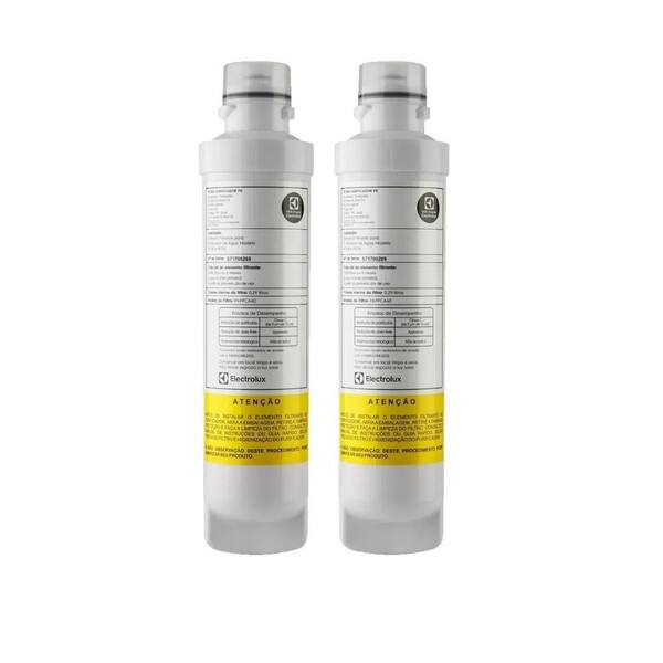 Kit 2 Refil Filtro Electrolux Original Para Modelos Pappca20,