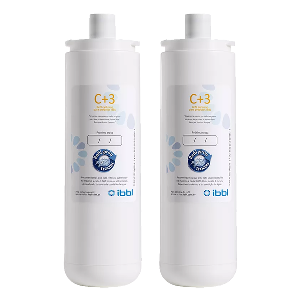 Kit 2 Refil Filtro Ibbl C+3 Para Immaginare E Fr600 Speciale