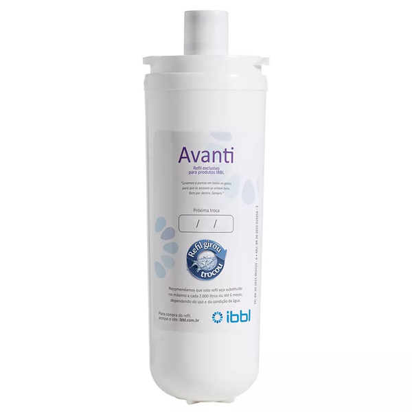 Kit 2 Refil Filtro Purificador De Agua Ibbl Avanti E Mio Orig