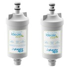 Kit 2 Refil Filtro Purificador Planeta Água Ideale Eco E Eco