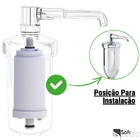Kit 2 Refil Vela De Torneira Filtro Universal Pro Saúde