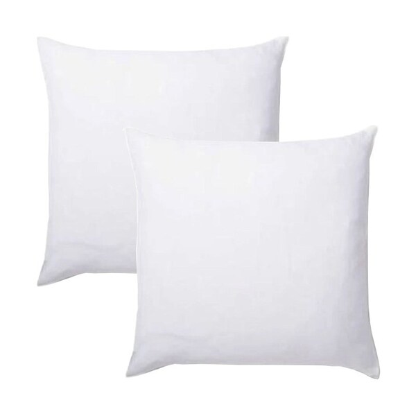 Kit 2 Refis Enchimento Para Almofada Em Fibra Siliconada 50x5